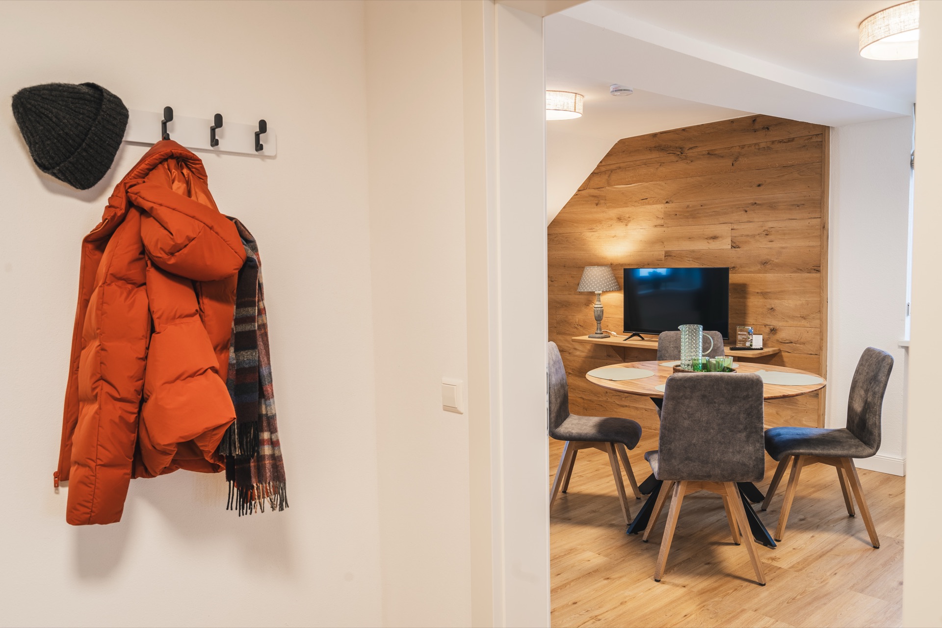 Helles und gemütliches Schlafzimmer im Appartement Nr.16 Landhaus Prägant Bad Kleinkirchheim – ruhige Atmosphäre in bester Lage nahe Kaiserburgbahn, Ferienwohnung Fotografie Kärnten